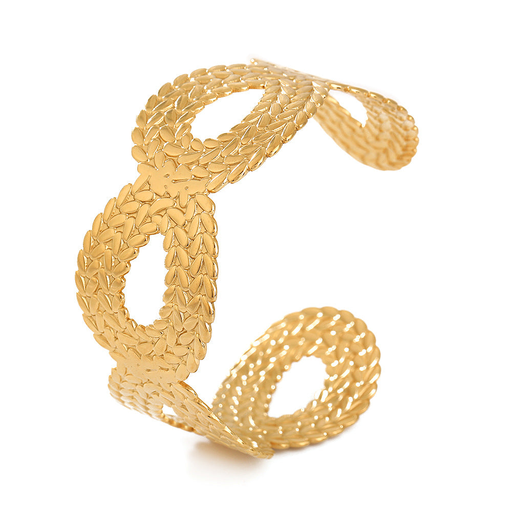 Chain Link Cuff Bracelet