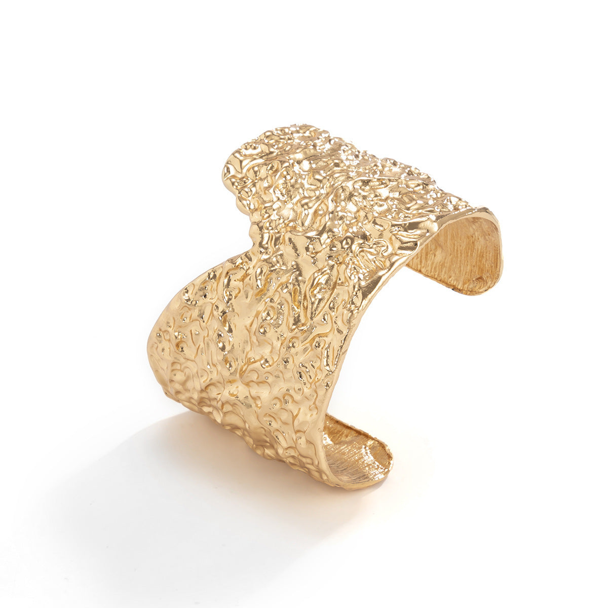 Textured Sculpted Cuff Bracelet