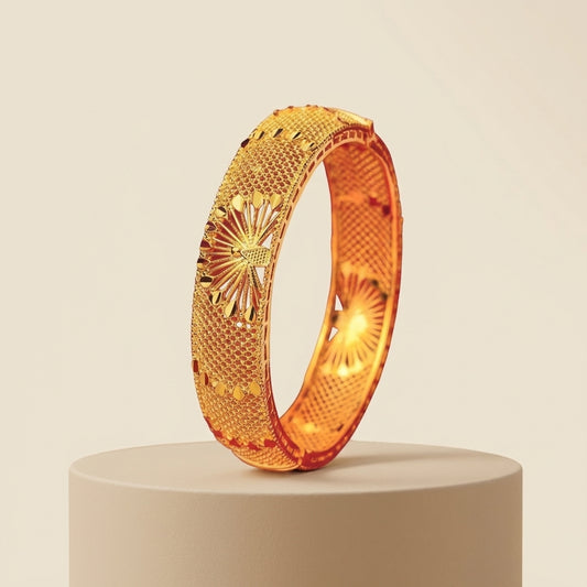 Golden Peacock Bracelet