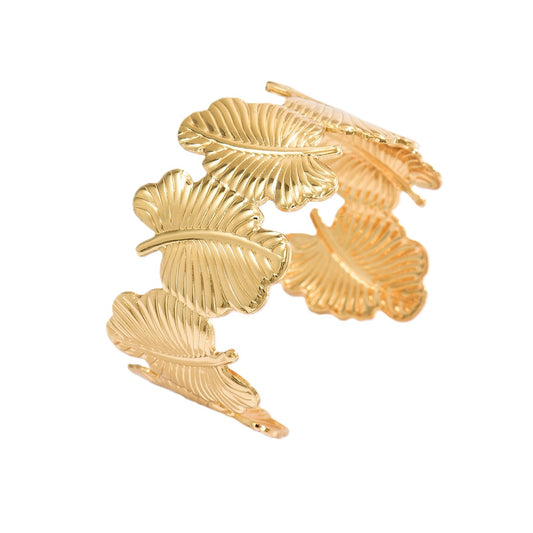 Leaf Cuff Bracelet
