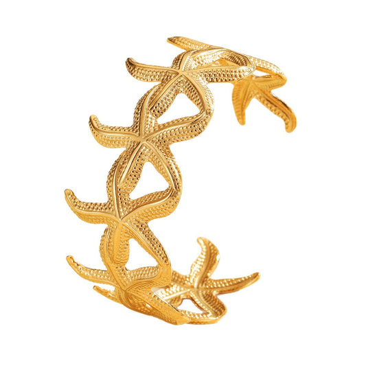 Starfish Cuff Bracelet