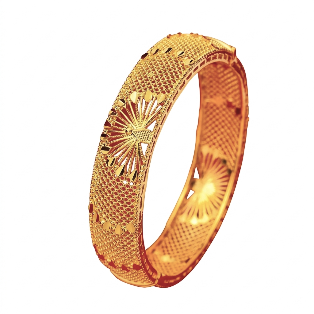 Golden Peacock Bracelet